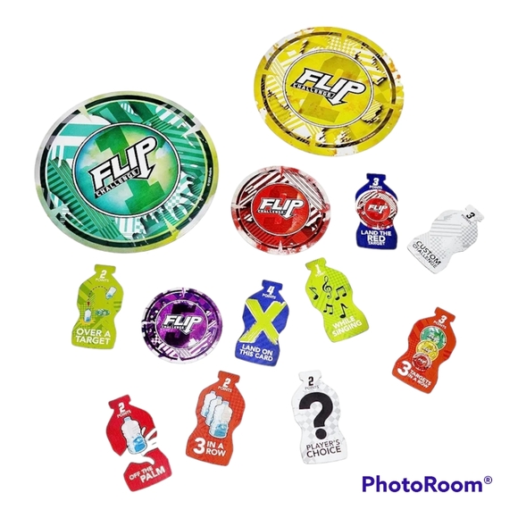 Hasbro Flip Challenge Grab A Bottle In Start Flipping 40 Awesome Challenges - Picture 2 of 7